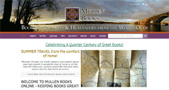 Desktop Screenshot of mullenbooks.com