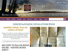Tablet Screenshot of mullenbooks.com